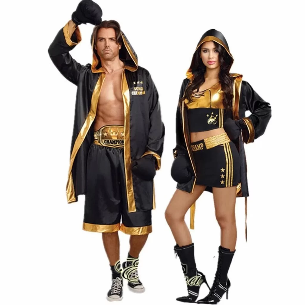 couples-costume-Halloween-boxing