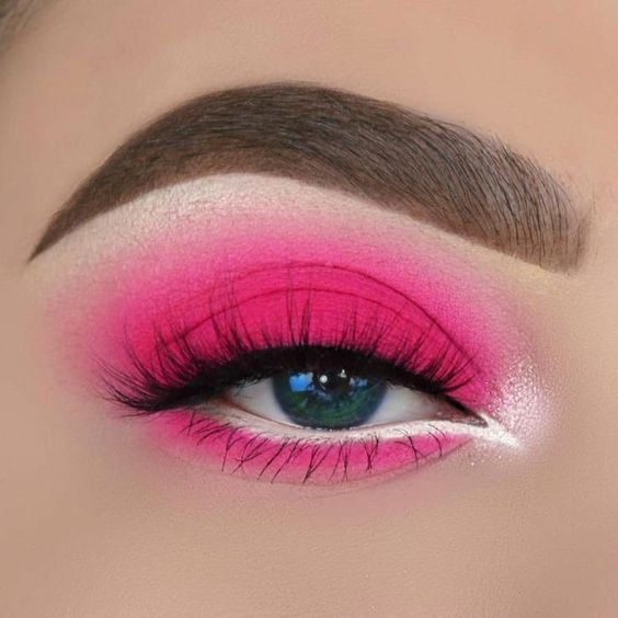 matte-pink-eye-look