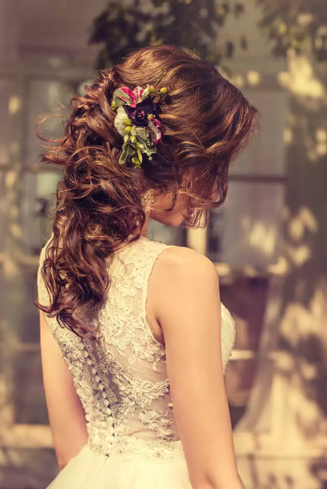 bohemian-look-wedding-hairstyles